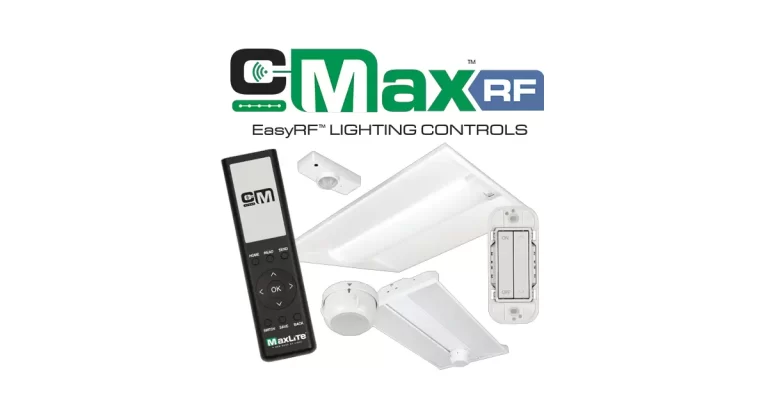 MaxLite présente EasyRF : des commandes d’éclairage sans fil simples et adaptées à chaque pièce