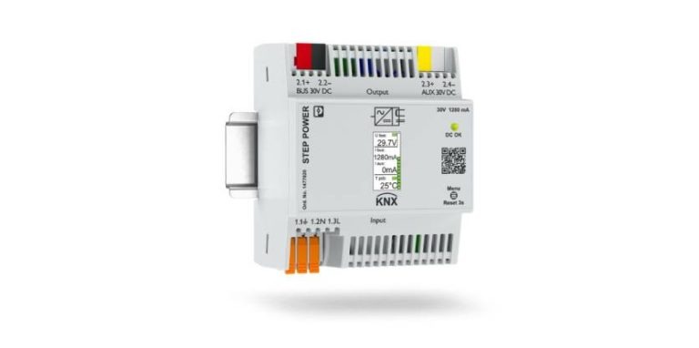 Communication KNX transparente et sûre jusqu’à 1 200 mA